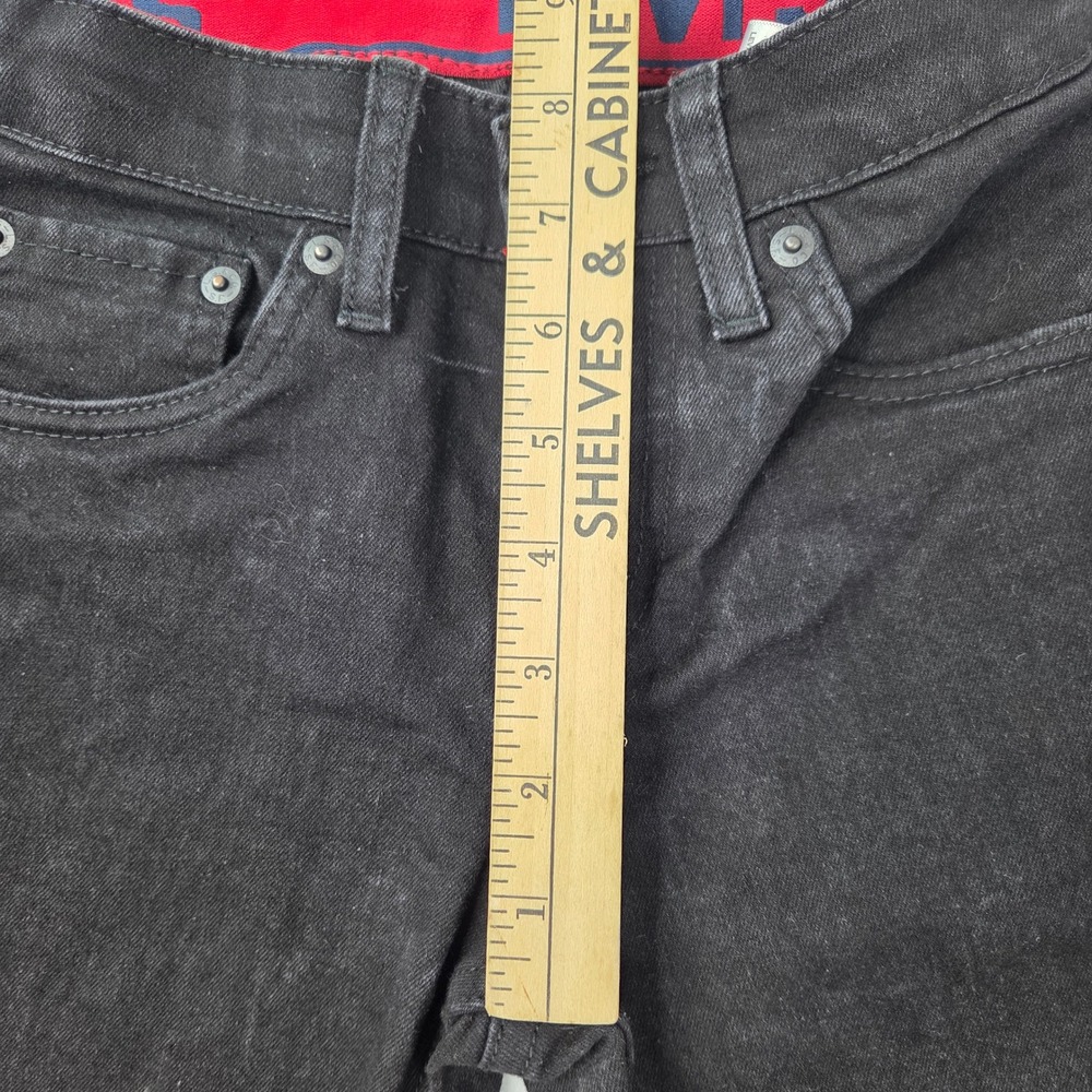 Levi Jeans Kids‎ Size 10 Black Slim Fit 511 Denim Excellent - Picture 5 of 9